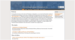 Desktop Screenshot of conconflicts.ssrc.org